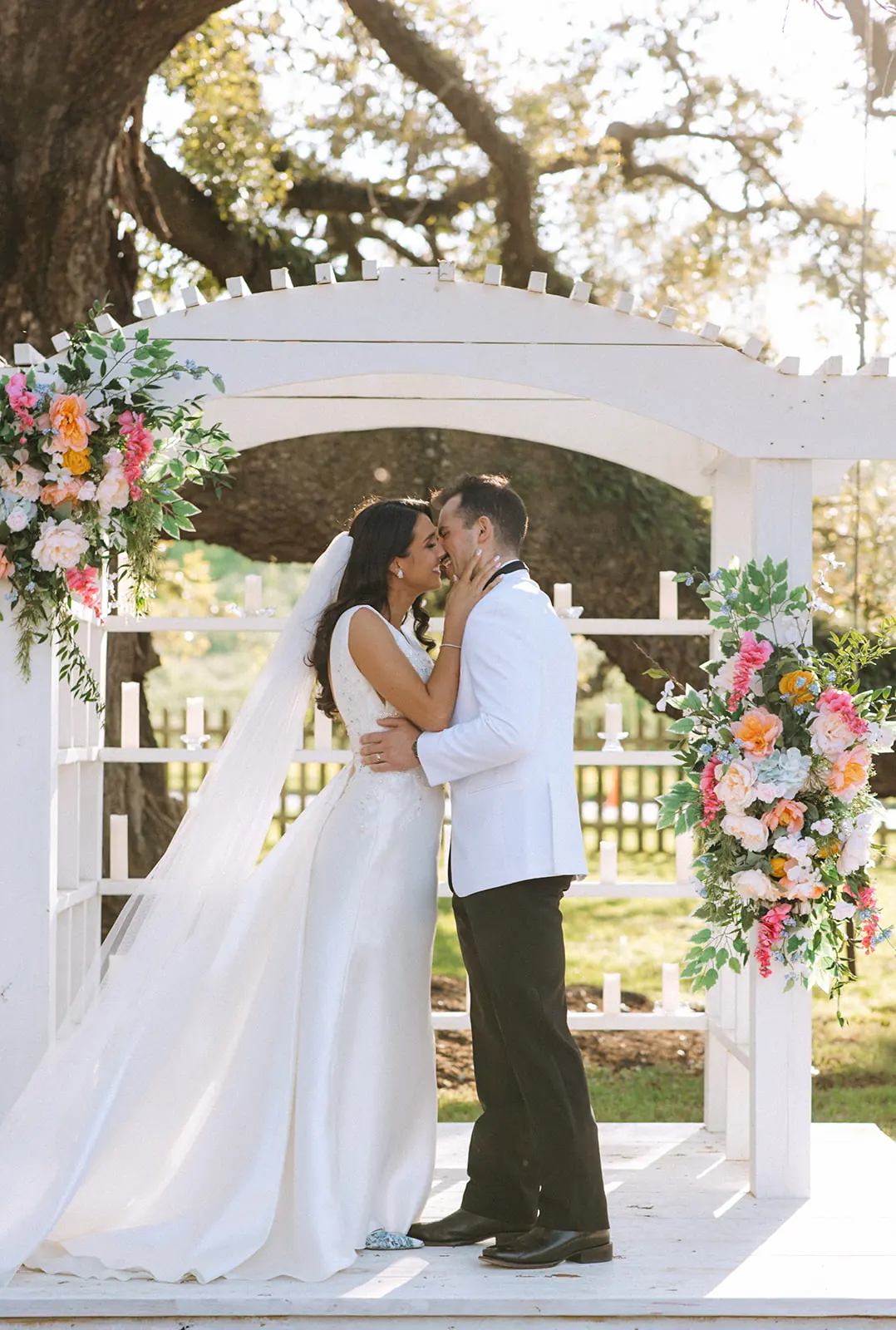 Wedding photo at Chatsworth Plantation